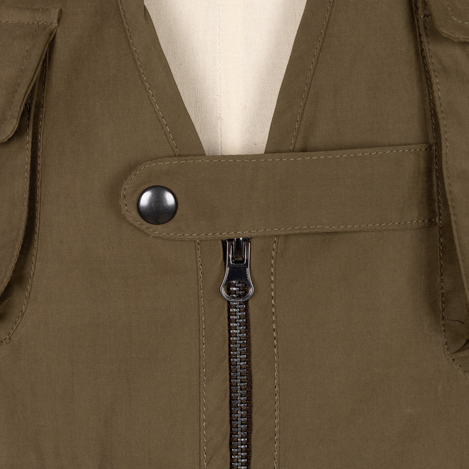 Special Edition x MJ: Vest "Urban Fly Fishing" made from Cotton Corduroy